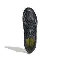 adidas Predator Club Grass/Artificial Grass Football Boots (MG) Black Silver Mint Green