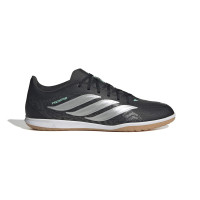 adidas Predator Club Indoor Football Boots (IN) Black Silver Mint Green