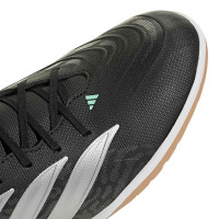adidas Predator Club Indoor Football Boots (IN) Black Silver Mint Green