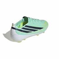 adidas F50 Hyperfast Elite Gras Voetbalschoenen (FG) Kids Mintgroen Zwart Wit