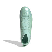 adidas F50 Sparkfusion Pro Mid Grass/Artificial Grass Football Boots (MG) Women's Mint Green White Blue