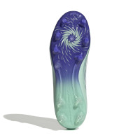 adidas F50 Sparkfusion League Grass/Artificial Grass Football Boots (MG) Women's Mint Green White Blue
