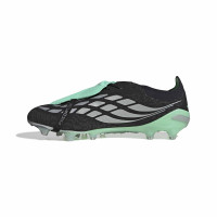 adidas Predator Elite FT Kunstgras Voetbalschoenen (AG) Zwart Zilver Mintgroen