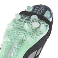 adidas Predator Elite FT Kunstgras Voetbalschoenen (AG) Zwart Zilver Mintgroen