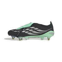 adidas Predator Elite FT Iron Stud Football Boots (SG) Black Silver Mint Green