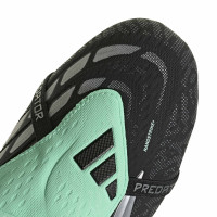 adidas Predator Elite FT Iron Stud Football Boots (SG) Black Silver Mint Green