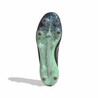 adidas Predator Elite Veterloze IJzeren-Nop Voetbalschoenen (SG) Zwart Zilver Mintgroen