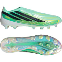 adidas F50 Hyperfast Elite Veterloze Kunstgras Voetbalschoenen (AG) Mintgroen Zwart Wit
