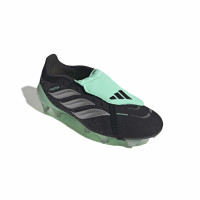 adidas Predator Pro FT Gras Voetbalschoenen (FG) Zwart Zilver Mintgroen