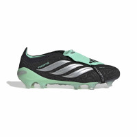 adidas Predator Elite FT Gras Voetbalschoenen (FG) Zwart Zilver Mintgroen