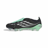 adidas Predator Elite FT Gras Voetbalschoenen (FG) Zwart Zilver Mintgroen