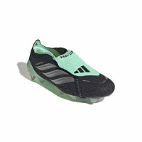adidas Predator Elite FT Gras Voetbalschoenen (FG) Zwart Zilver Mintgroen