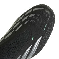 adidas Predator Elite Veterloze Gras Voetbalschoenen (FG) Zwart Zilver Mintgroen