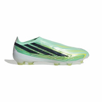 adidas F50 Hyperfast Pro Laceless Grass Football Boots (FG) Mint Green Black White
