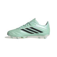adidas Copa Pure IV Elite Gras Voetbalschoenen (FG) Kids Mintgroen Zwart Wit