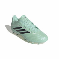 adidas Copa Pure IV Elite Gras Voetbalschoenen (FG) Kids Mintgroen Zwart Wit