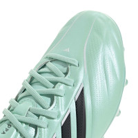 adidas Copa Pure IV Elite Gras Voetbalschoenen (FG) Kids Mintgroen Zwart Wit