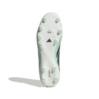 adidas Copa Pure IV Pro Gras Voetbalschoenen (FG) Mintgroen Zwart Wit
