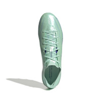 adidas F50 Sparkfusion Elite Gras / Kunstgras Voetbalschoenen (MG) Dames Mintgroen Wit Blauw