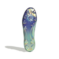 adidas F50 Sparkfusion Elite Gras / Kunstgras Voetbalschoenen (MG) Dames Mintgroen Wit Blauw