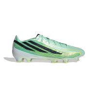 adidas F50 Hyperfast Elite Gras Voetbalschoenen (FG) Mintgroen Zwart Wit