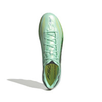 adidas F50 Hyperfast Elite Gras Voetbalschoenen (FG) Mintgroen Zwart Wit