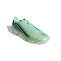 adidas F50 Hyperfast Elite Gras Voetbalschoenen (FG) Mintgroen Zwart Wit