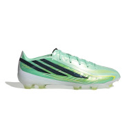 adidas F50 Hyperfast Pro Gras (FG) Football Boots Mint Green Black White