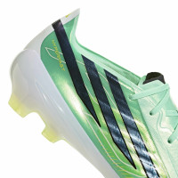 adidas F50 Hyperfast Pro Gras (FG) Football Boots Mint Green Black White