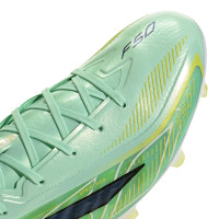 adidas F50 Hyperfast Pro Gras (FG) Football Boots Mint Green Black White