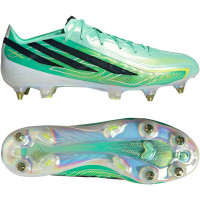 adidas F50 Hyperfast Elite IJzeren-Nop Voetbalschoenen (SG) Mintgroen Zwart Wit