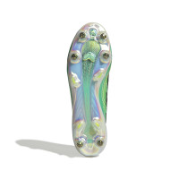 adidas F50 Hyperfast Elite IJzeren-Nop Voetbalschoenen (SG) Mintgroen Zwart Wit
