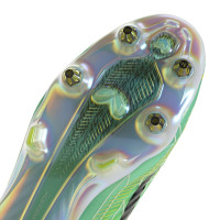 adidas F50 Hyperfast Elite IJzeren-Nop Voetbalschoenen (SG) Mintgroen Zwart Wit