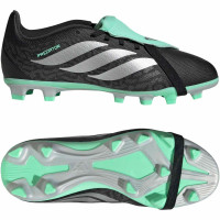 adidas Predator Club FT Grass/Artificial Grass Football Boots (MG) Kids Black Silver Mint Green