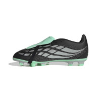 adidas Predator Club FT Grass/Artificial Grass Football Boots (MG) Kids Black Silver Mint Green