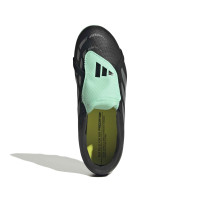 adidas Predator Club FT Grass/Artificial Grass Football Boots (MG) Kids Black Silver Mint Green