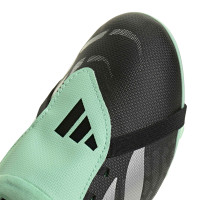 adidas Predator Club FT Grass/Artificial Grass Football Boots (MG) Kids Black Silver Mint Green