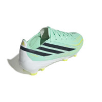 adidas F50 Hyperfast League Gras Voetbalschoenen (FG) Mintgroen Zwart Wit