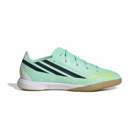 adidas F50 Hyperfast League (IN) Indoor Football Shoes (IN) Kids Mint Green Black White