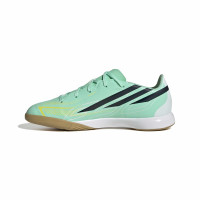 adidas F50 Hyperfast League (IN) Indoor Football Shoes (IN) Kids Mint Green Black White
