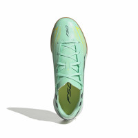 adidas F50 Hyperfast League (IN) Indoor Football Shoes (IN) Kids Mint Green Black White