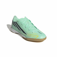 adidas F50 Hyperfast League (IN) Indoor Football Shoes (IN) Kids Mint Green Black White