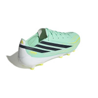 adidas F50 Hyperfast League Kunstgras Voetbalschoenen (AG) Mintgroen Zwart Wit