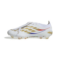 adidas Predator Zidane Elite FT Gras Voetbalschoenen (FG) Wit Goud