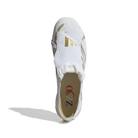 adidas Predator Zidane Elite FT Gras Voetbalschoenen (FG) Wit Goud