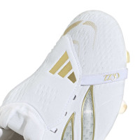 adidas Predator Zidane Elite FT Gras Voetbalschoenen (FG) Wit Goud