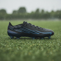 adidas F50 Hyperfast Elite Iron Stud Football Boots (SG) Black Black Blue