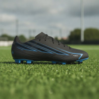 adidas F50 Hyperfast Club Grass/Artificial Grass Football Boots (MG) Black Black Blue