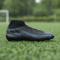 adidas F50 Hyperfast League Mid Gras (FG) Football Boots Black Black Blue
