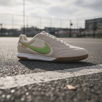 Nike Tiempo Streetgato Premium Straatvoetbalschoenen Beige Lemon Moon Particle